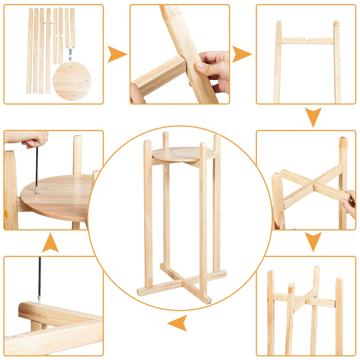 26 Inch Wood Water Dispenser Stand P8492