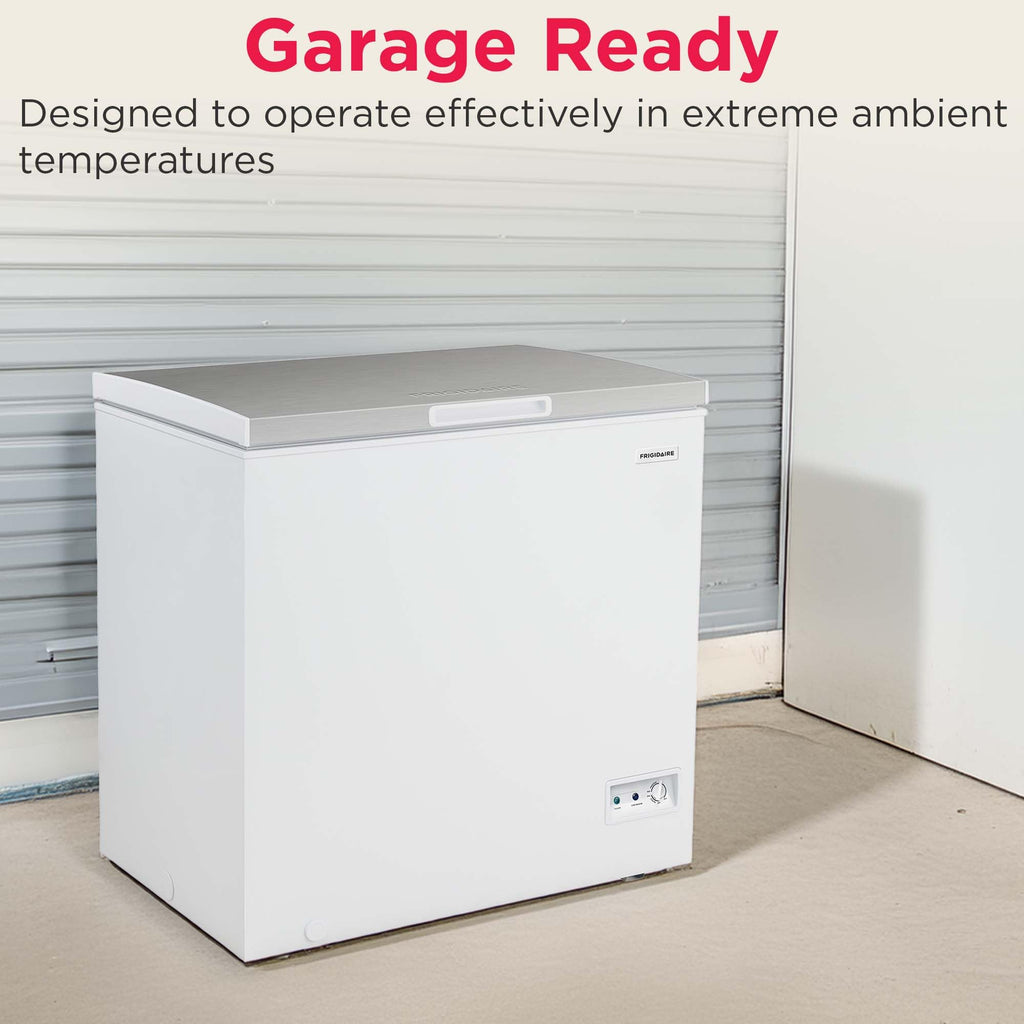 7 Cu. Ft. Chest Freezer with Removable Wire Basket U897089