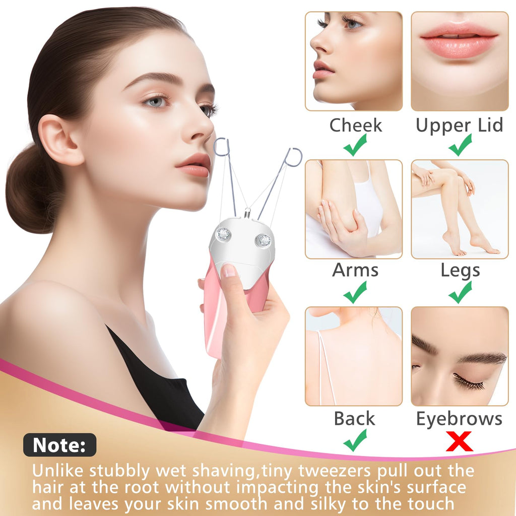 USB Rechargeable Electric Threading Epilator M335
