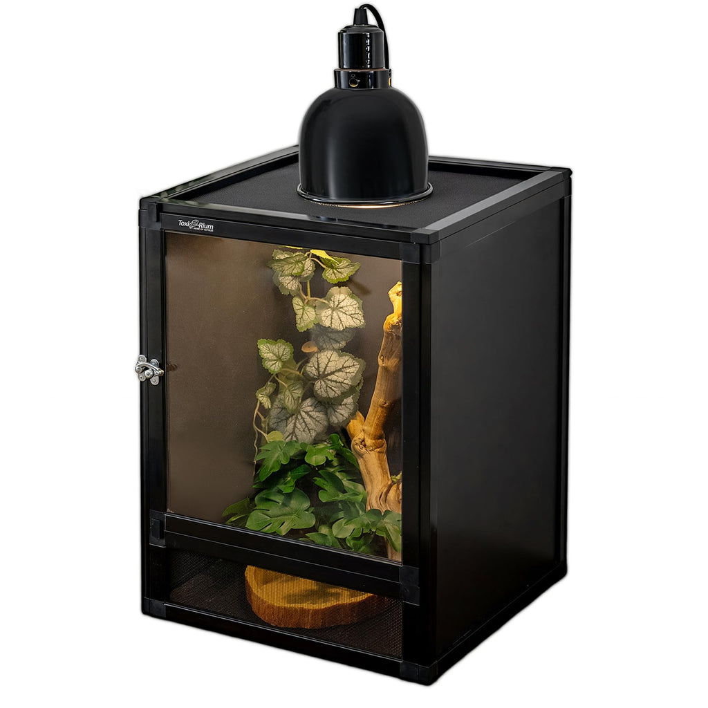 12"x12"x18" PVC Reptile Terrarium with Screen & Acrylic Doors S8992