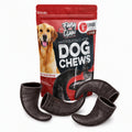 4 Pack Large 8-Inch Dog Horn Chews D175469