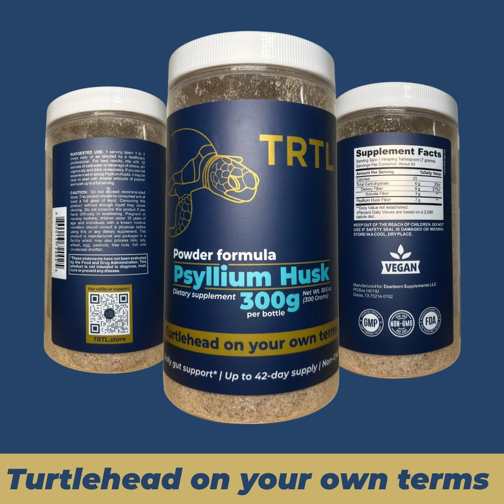 Psyllium Husk Whole Fiber Supplement H317