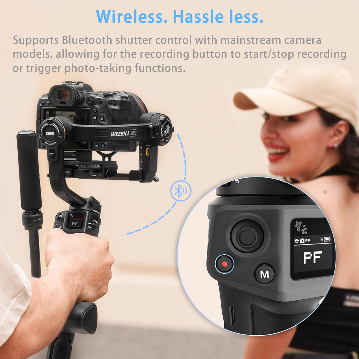3-Axis Gimbal Stabilizer for DSLR and Mirrorless Camera U134512