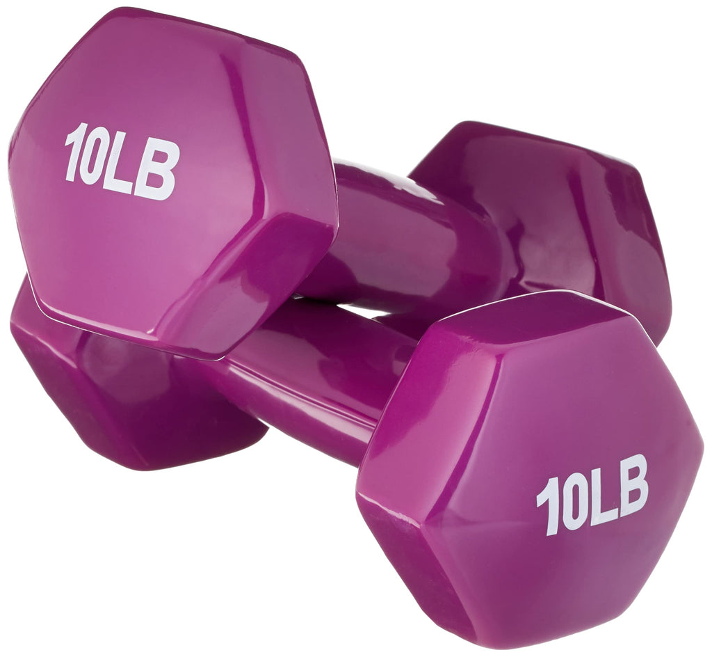 Vinyl Coated Dumbbell Hand Weights B1908