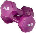 Vinyl Coated Dumbbell Hand Weights B1908