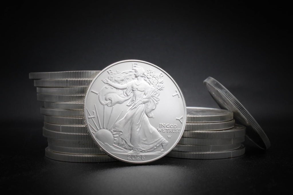 1 oz American Silver Eagle Coin with LED Presentation Box A70396