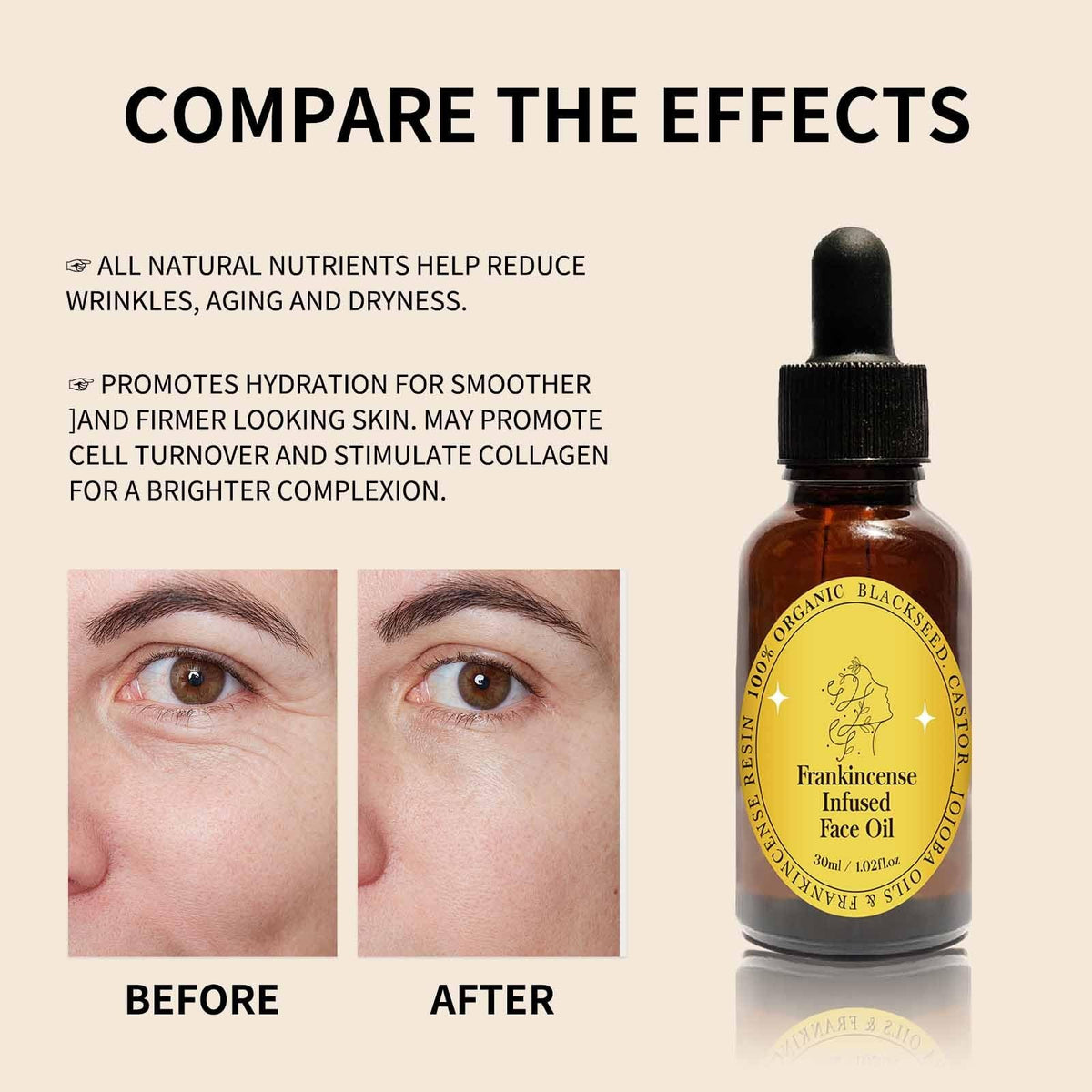 Frankincense Resin Oil Facial Serum 3PC H392426