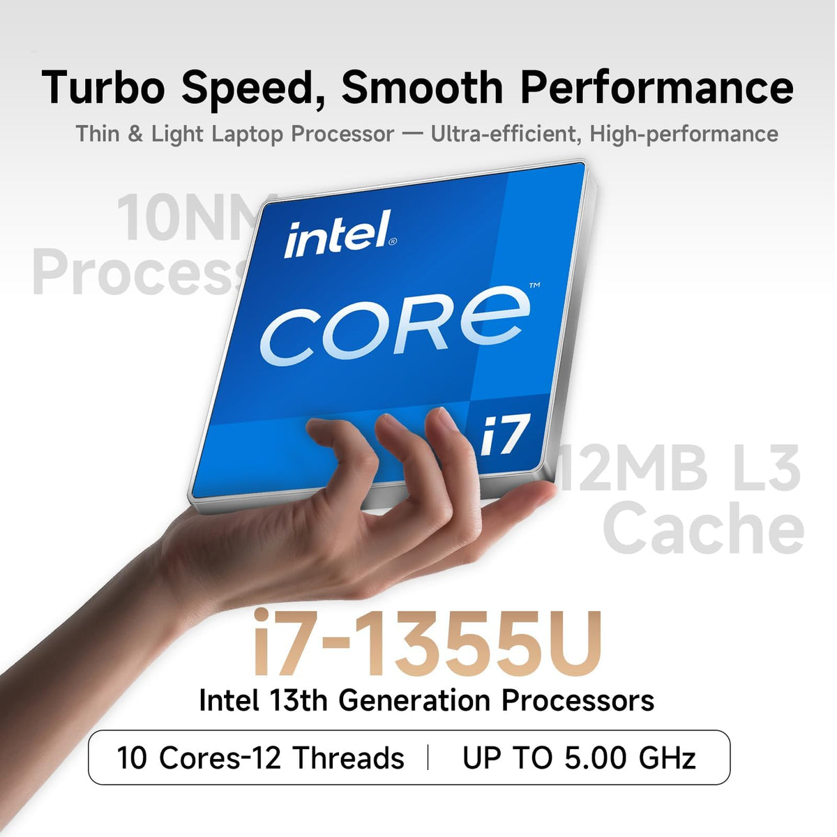 15.6" Touchscreen Laptop, 8GB DDR5 RAM, 512GB SSD, Intel i7-1355U B305886