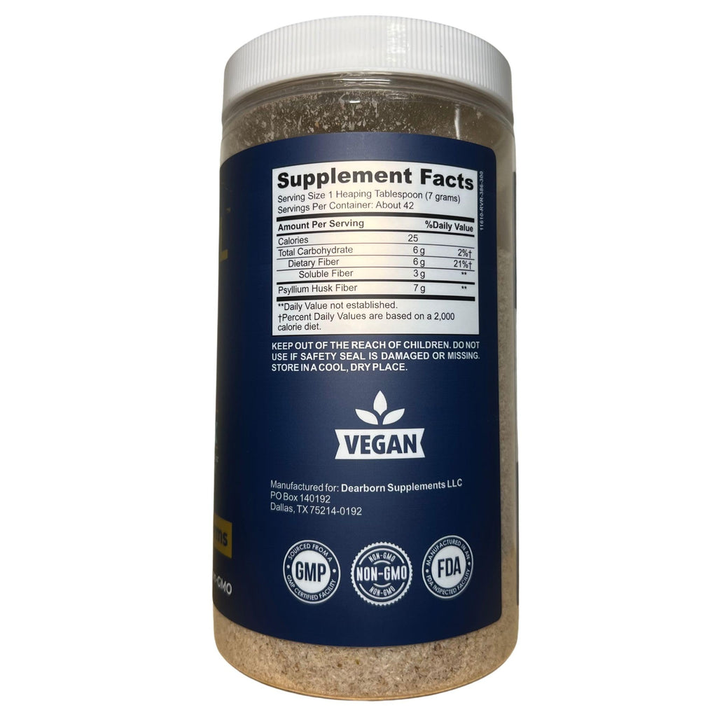 Psyllium Husk Whole Fiber Supplement H317