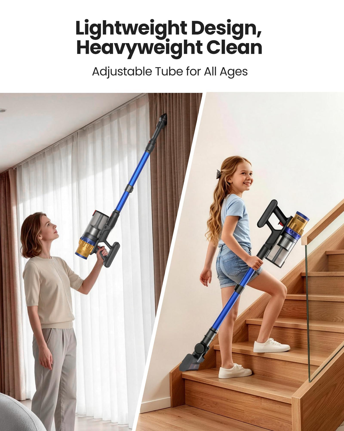 650W 55Kpa Cordless Stick Vacuum Cleaner T378106