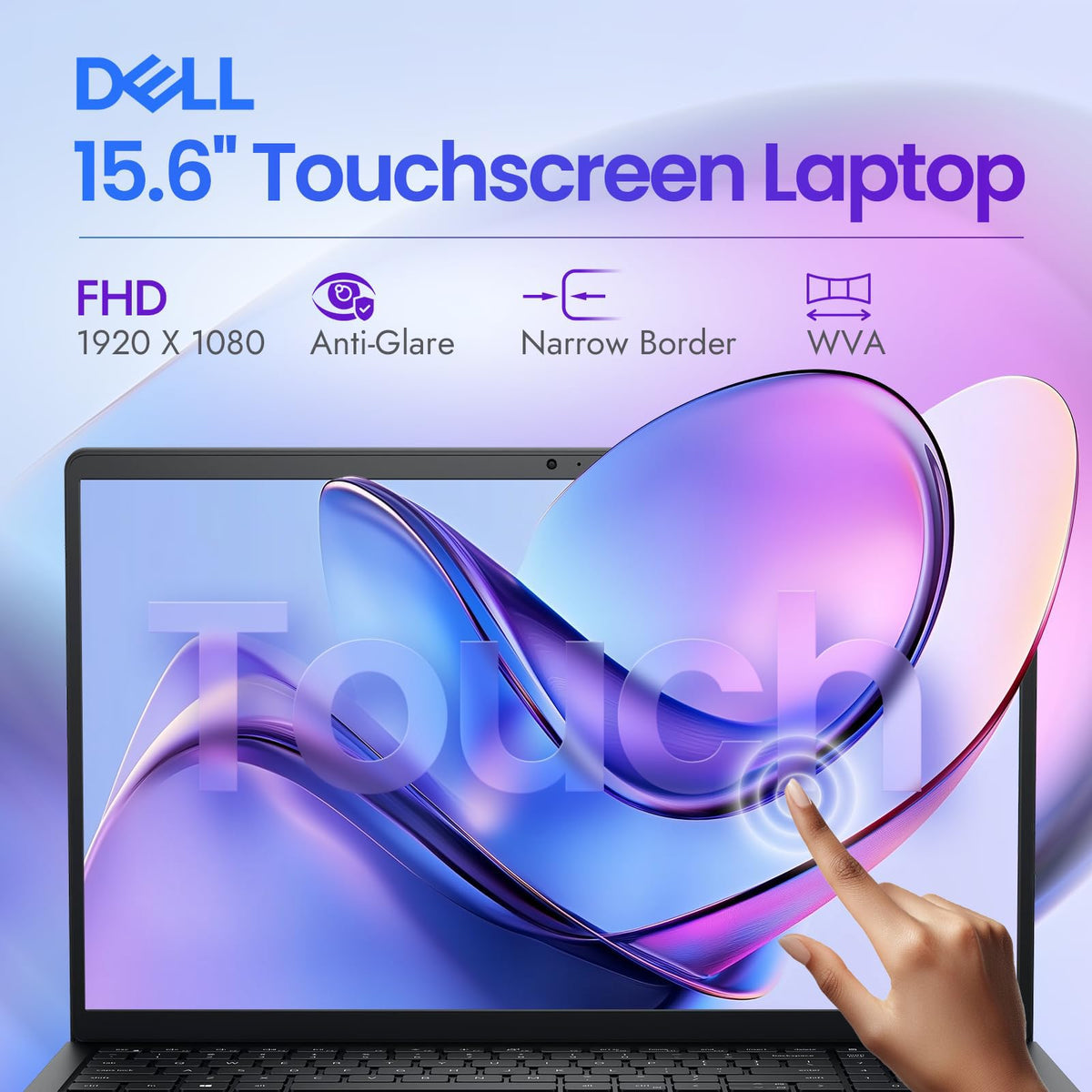 15.6" Touchscreen Laptop, 8GB DDR5 RAM, 512GB SSD, Intel i7-1355U B305886
