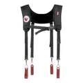 Leather Suspenders with Pockets I5490