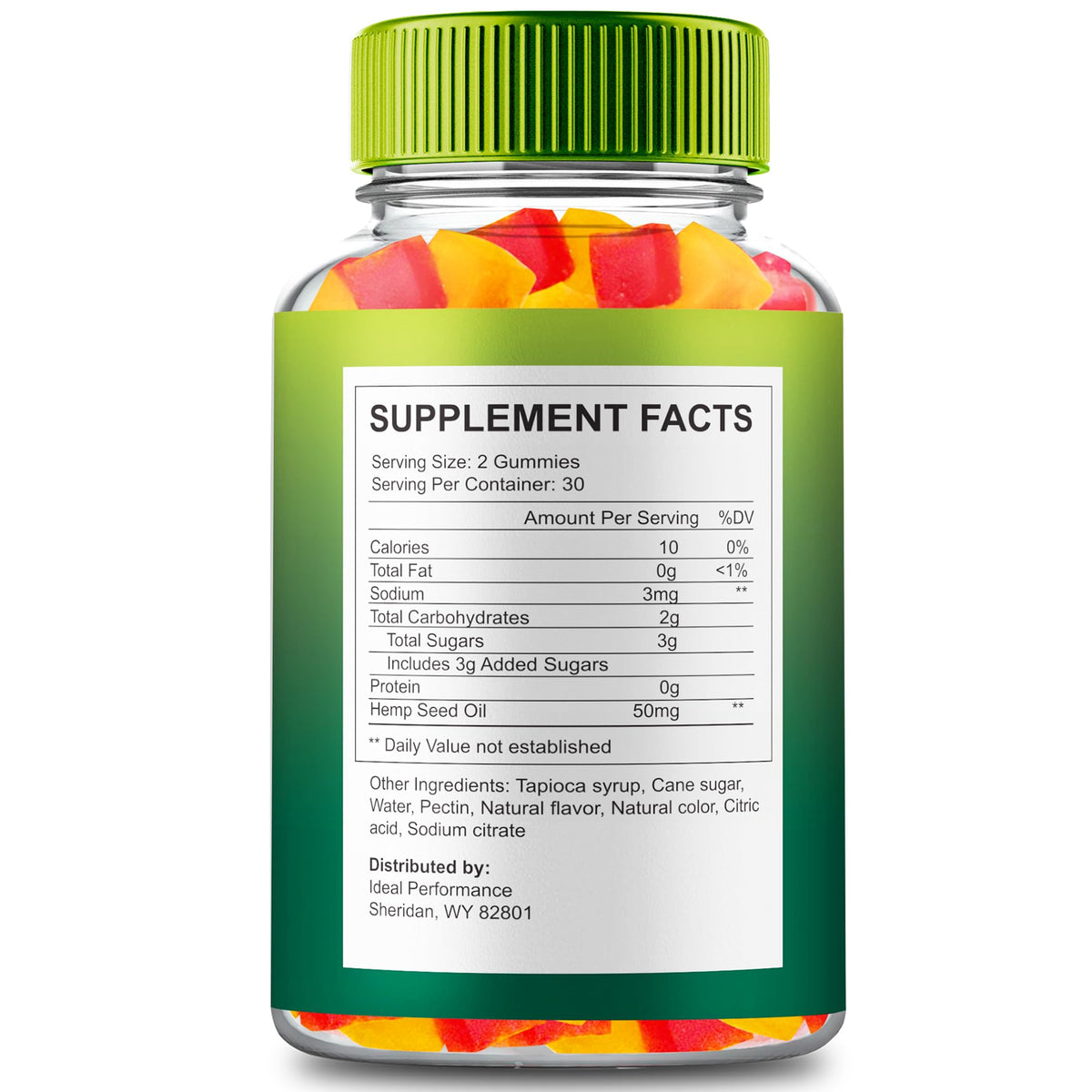 Hemp Gummies 60 Gummies Y47262