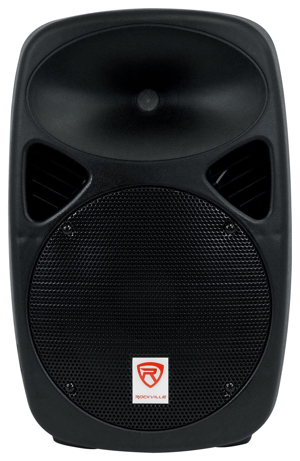 Powered PA Speaker Package with Mic Stands Cables H208