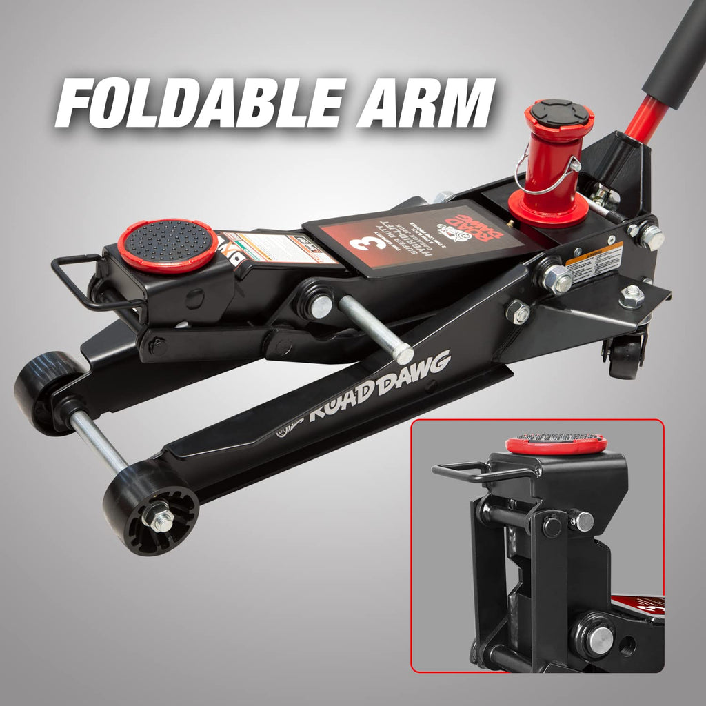 3 Ton Low-Profile Hydraulic Floor Jack Y659324