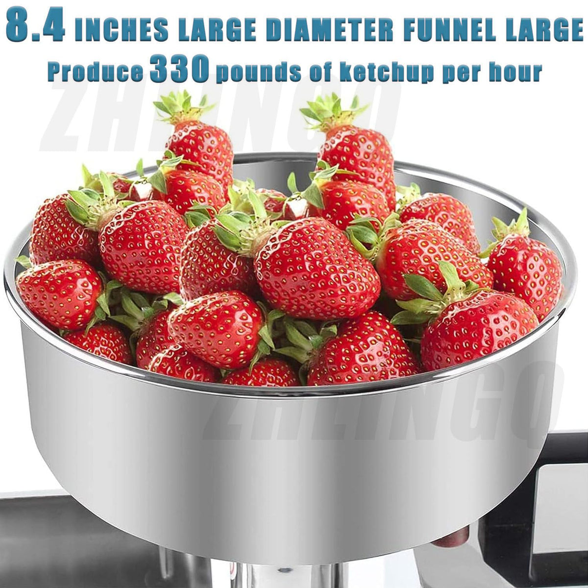 450W Stainless Steel Electric Tomato Strainer I3211