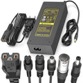 42V 2A Electric Scooter Charger with 7-in-1 Plugs M364