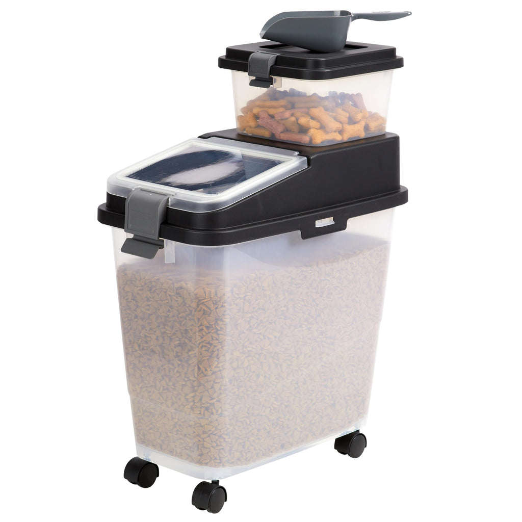 Airtight Dog Food Storage Container with Treat Container and Scoop A3721