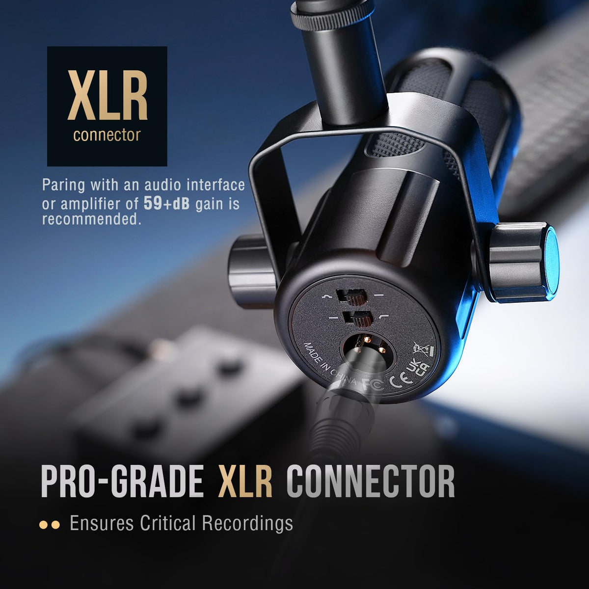 XLR Dynamic Microphone F9636
