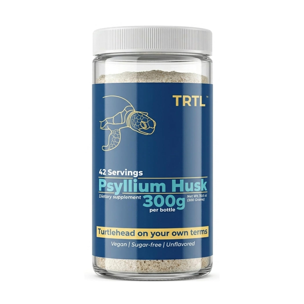 Psyllium Husk Whole Fiber Supplement H317