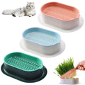 Cat Grass Planter Box, 3 Pcs Plastic Growing Trays V630