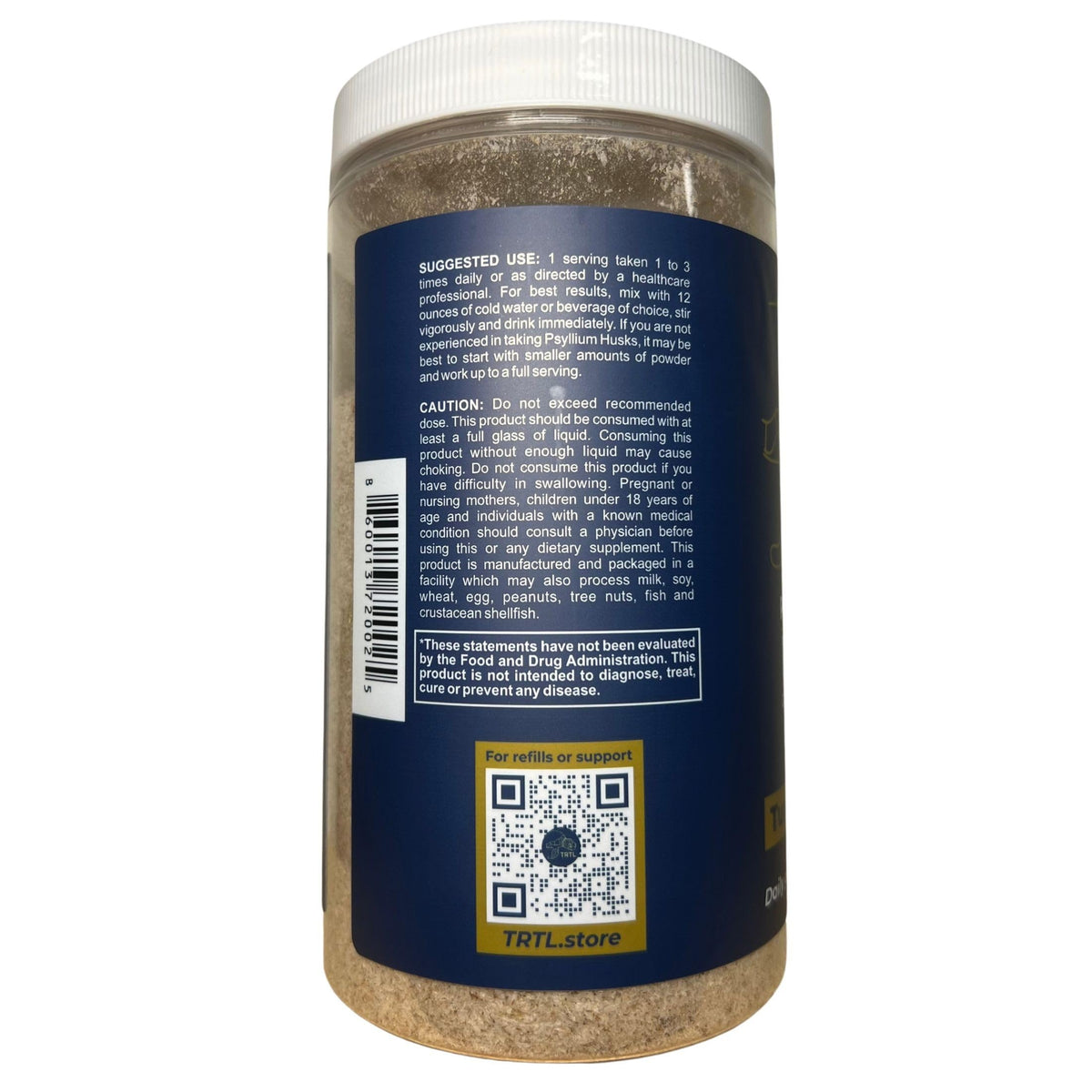 Psyllium Husk Whole Fiber Supplement H317
