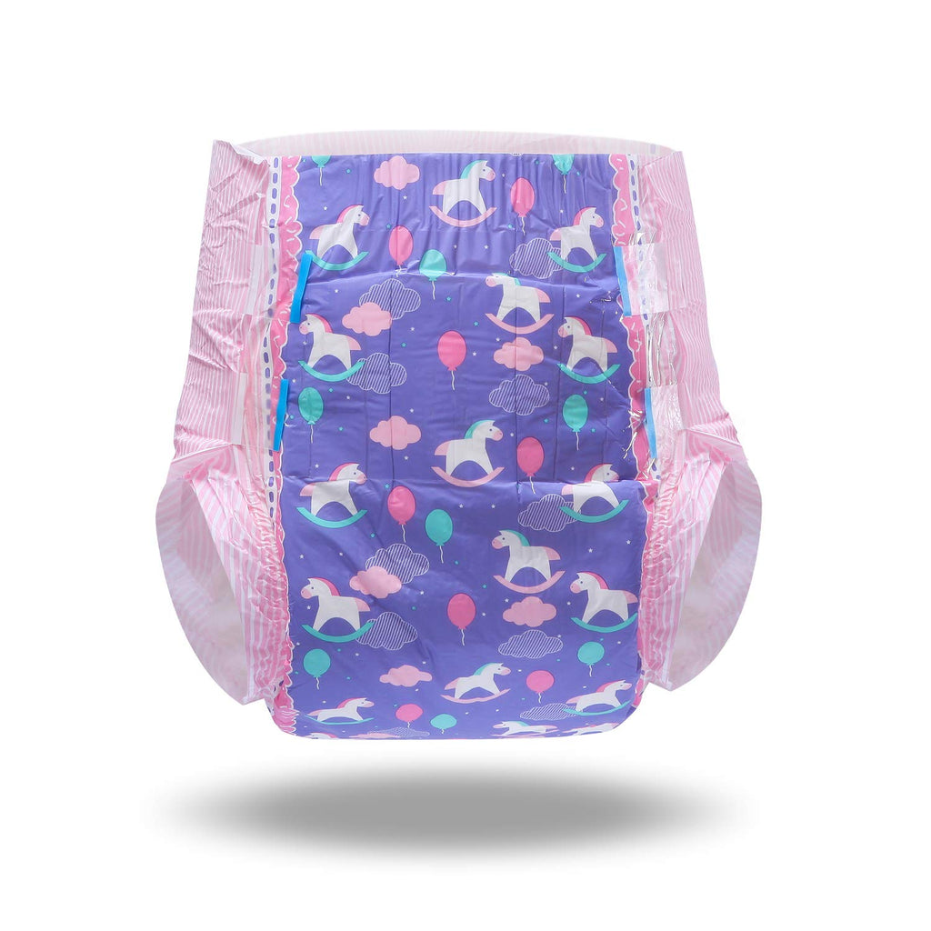 Printed Adult Brief Diapers 10 Pieces Medium M8603