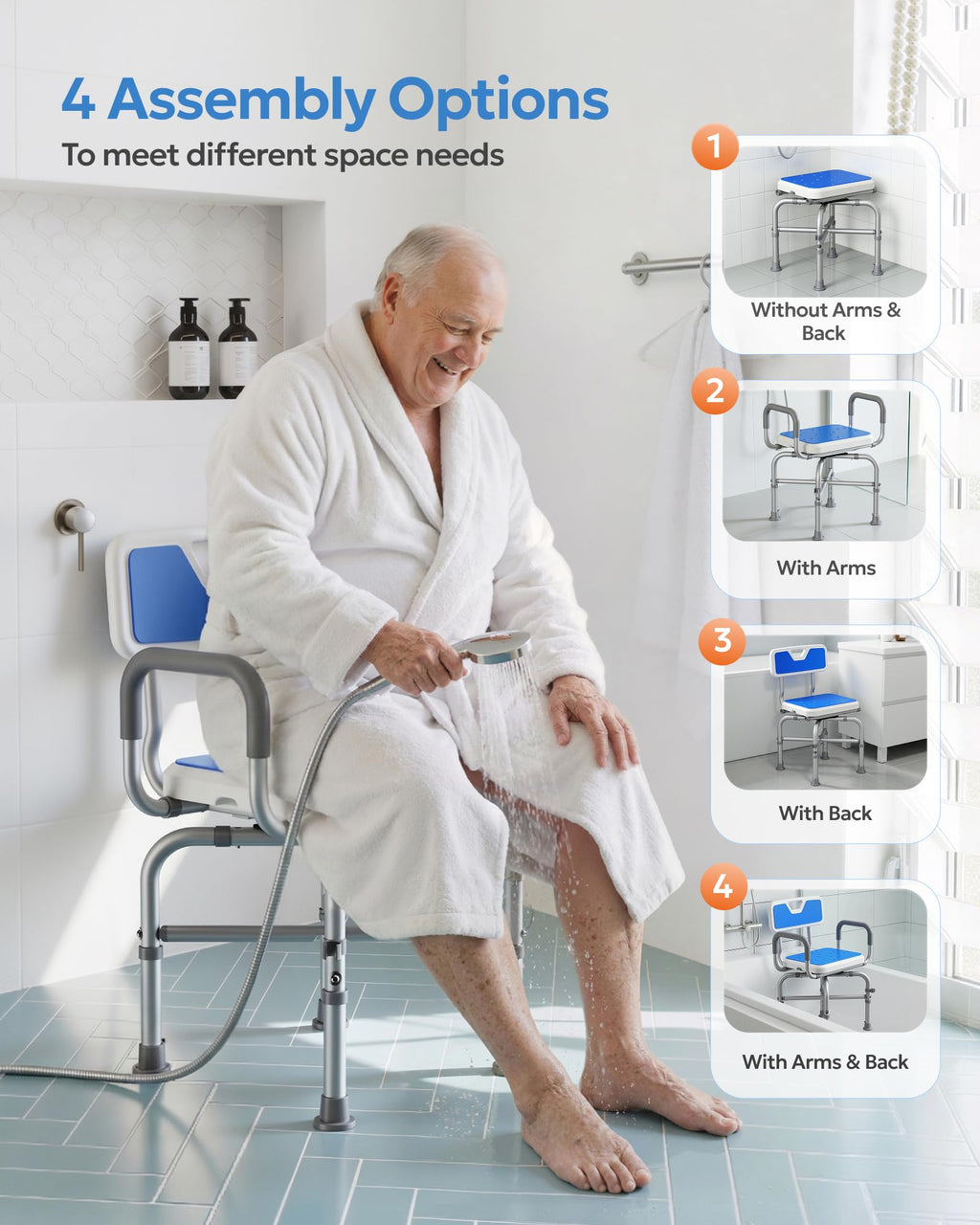 360° Swivel Shower Chair Z512