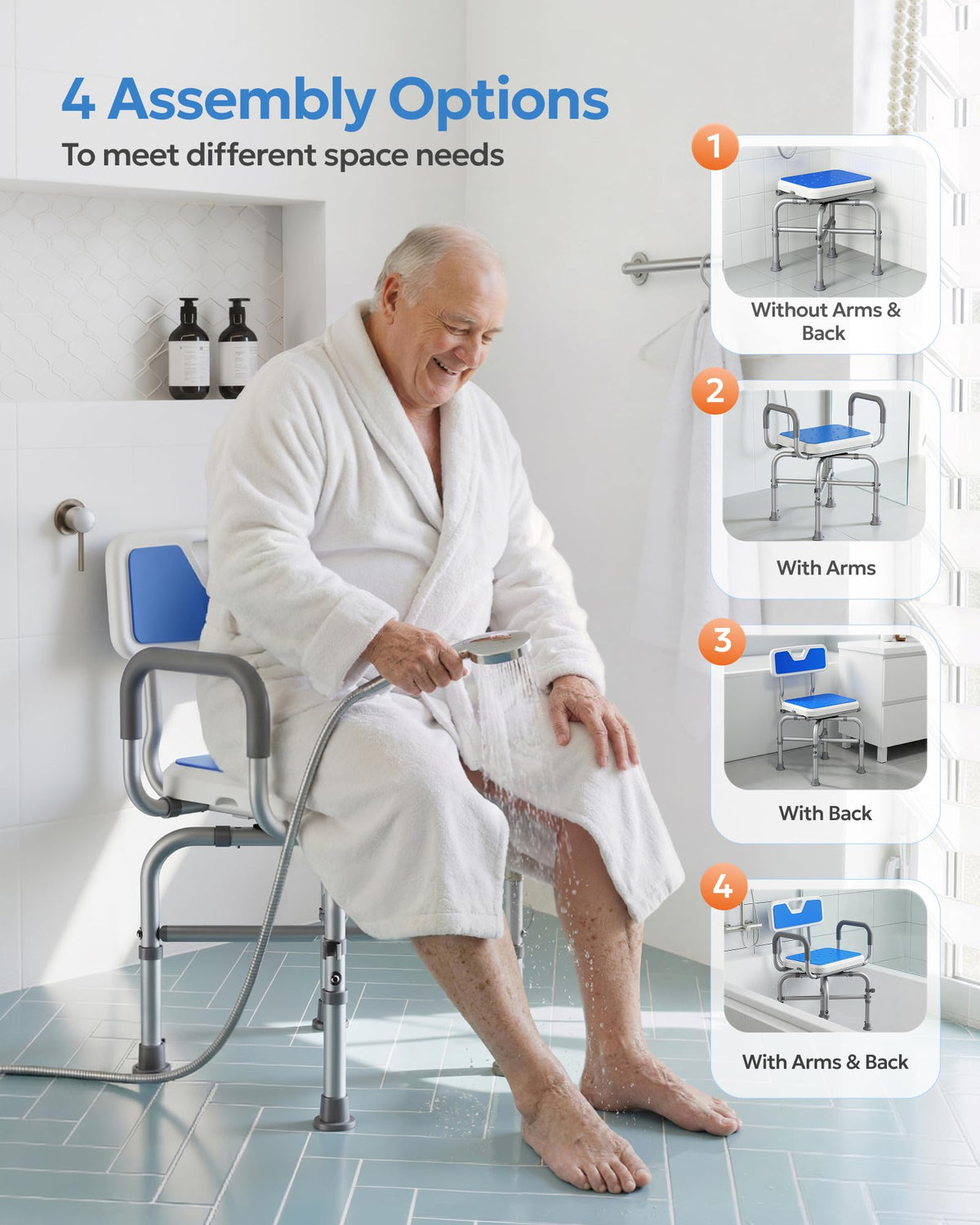 360° Swivel Shower Chair Z512