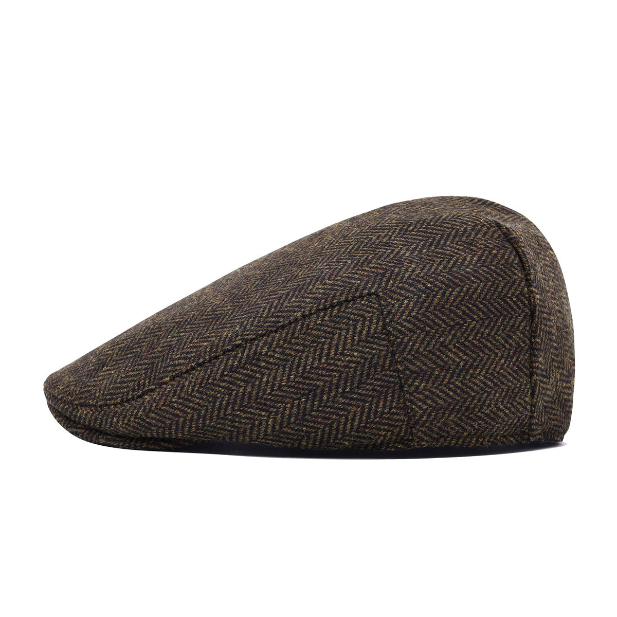 Wool Blend Newsboy Cap M4115