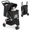 Foldable 3 Wheel Pet Stroller V4265