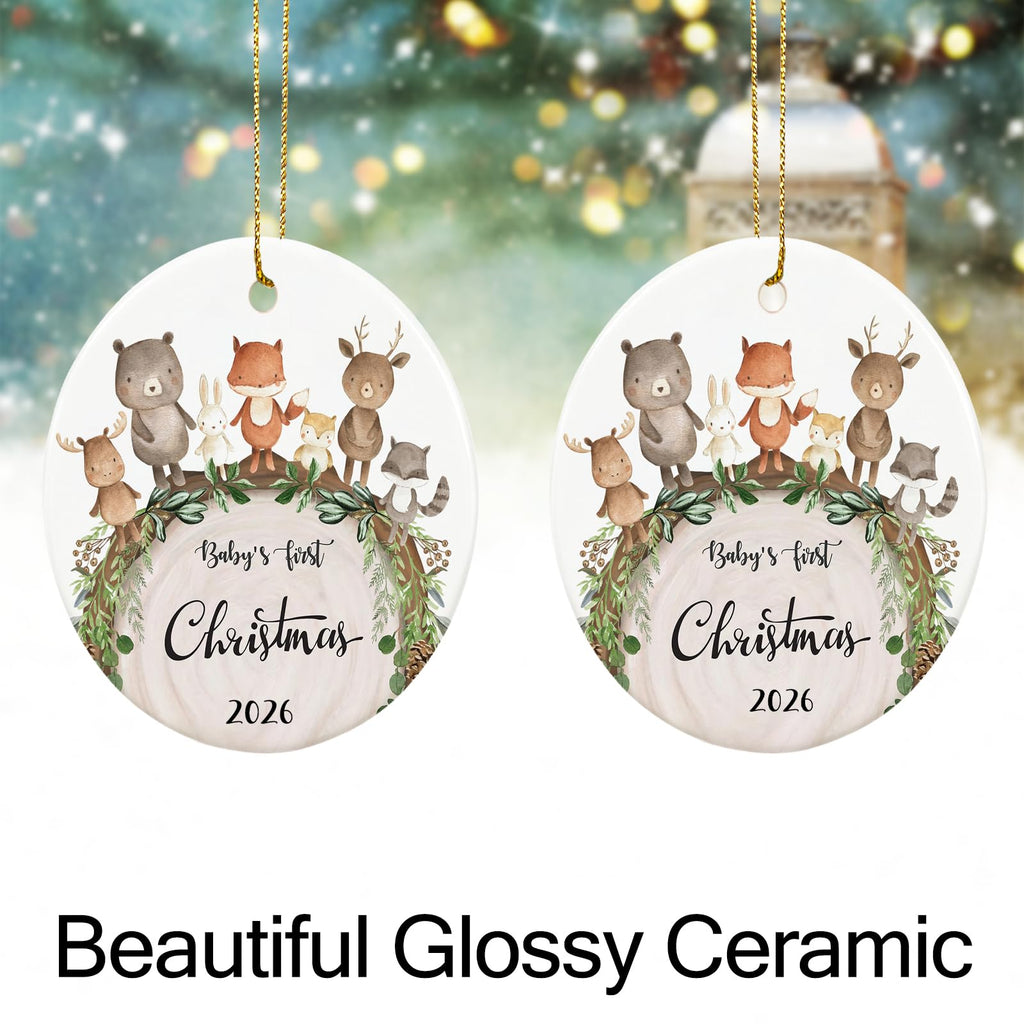 Baby First Christmas Ornament 2026 C9343