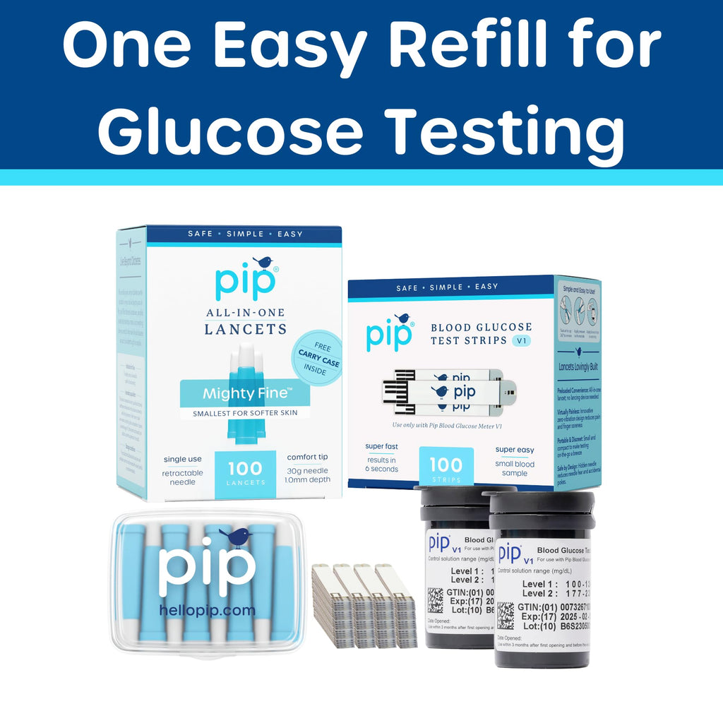 Blood Glucose Test Strips and Lancets 100 Count 30G 1.0mm S4284