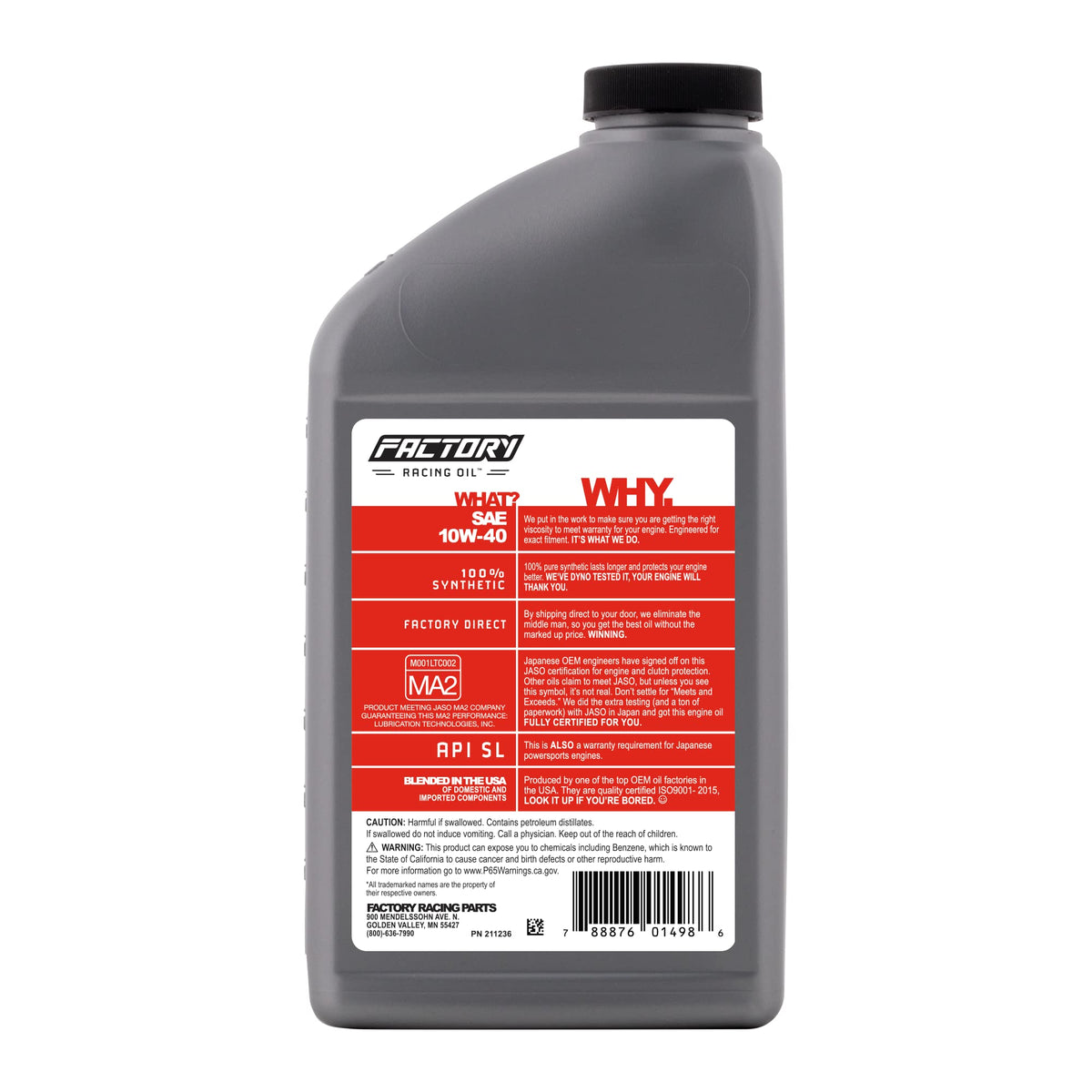 Oil Change Kit compatible with Kawasaki KEF300, KLF300 N980