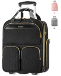 Underseat Carry On Luggage with Wheels J4335