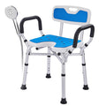 Shower Chair with Arms and Back, U-Shaped Seat N872414