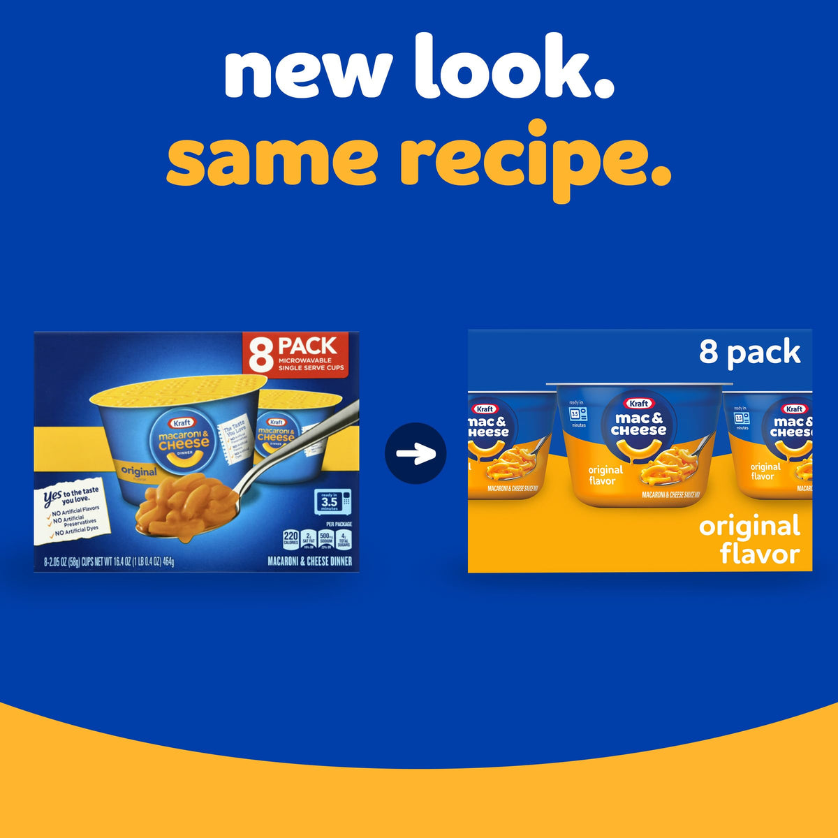 Microwavable Macaroni and Cheese Cups 8 ct L492