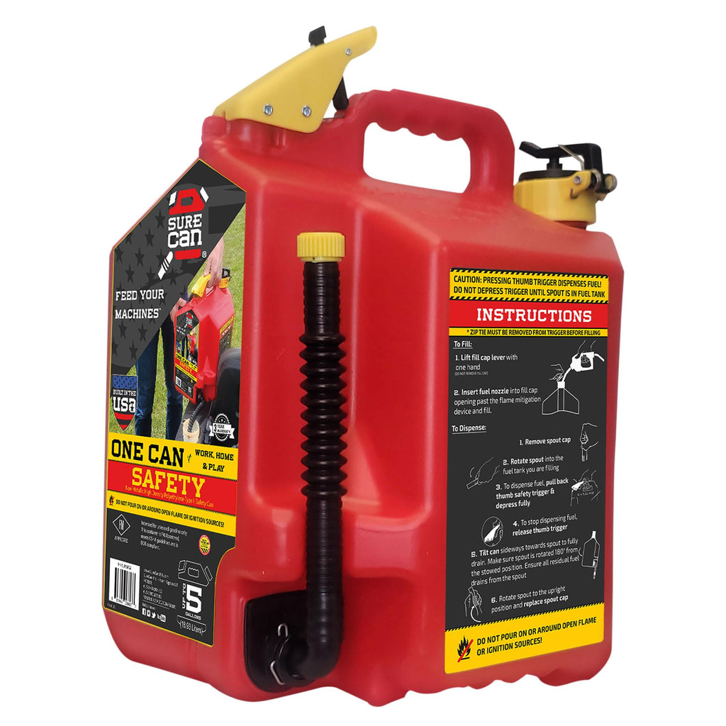 5 Gallon Type II Storage Container with Rotating Spout O932219