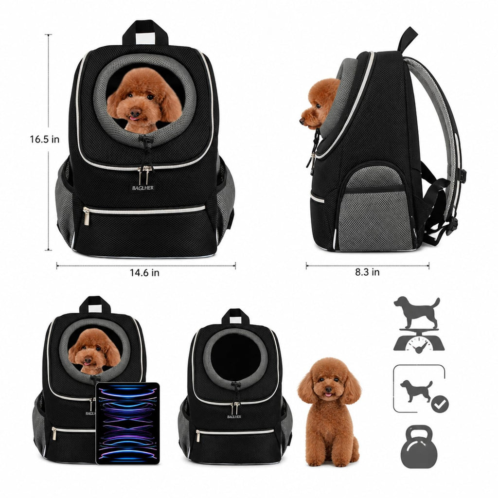 Black Dog Carrier Backpack J97710