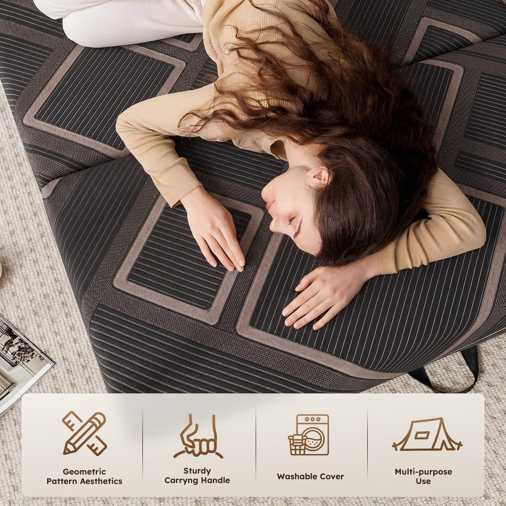 4 Inch Trifold Memory Foam Mattress A339153