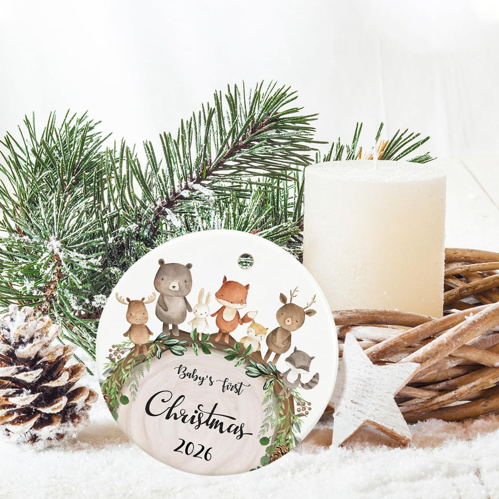 Baby First Christmas Ornament 2026 C9343