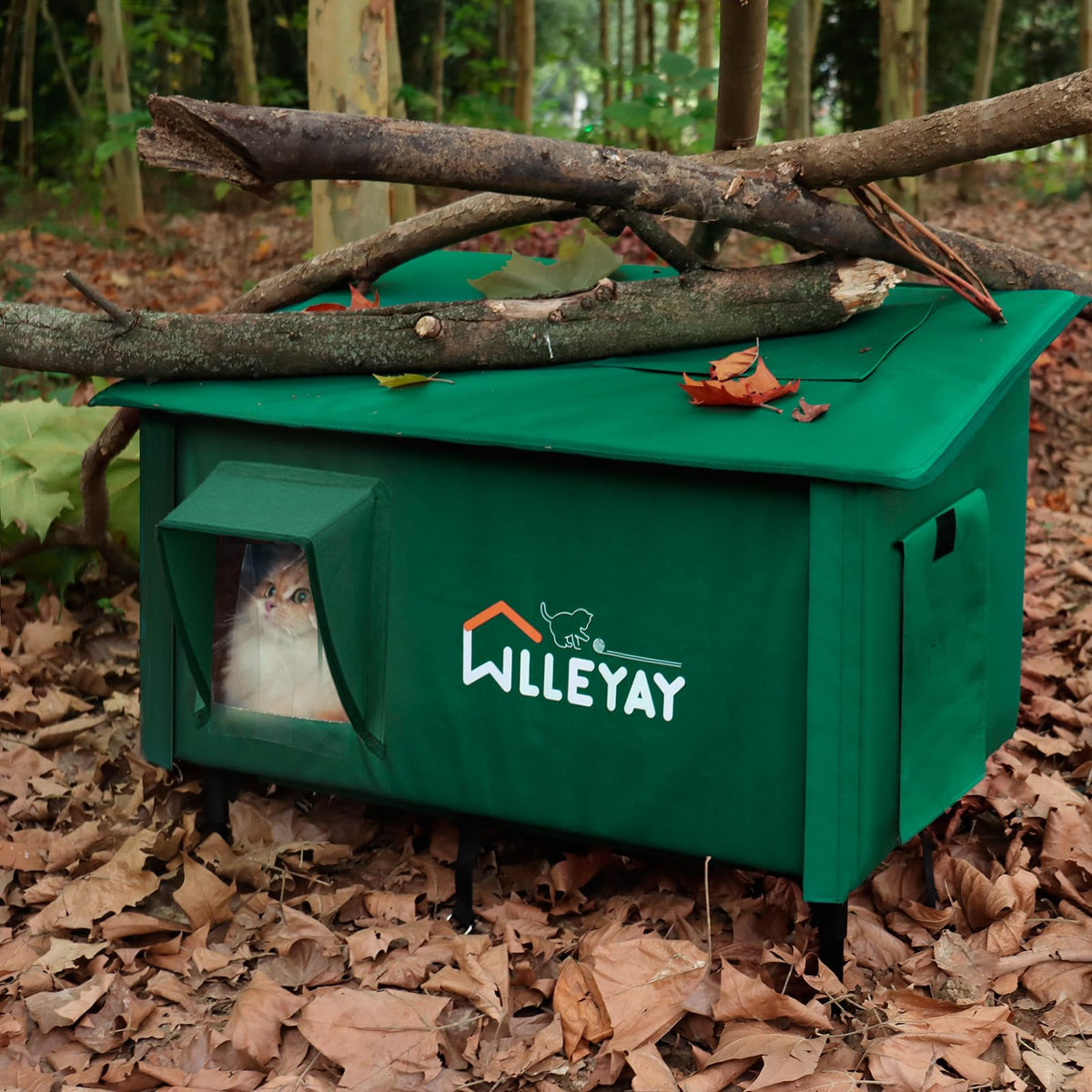 Extra Large Collapsible Heated Cat House Q6422