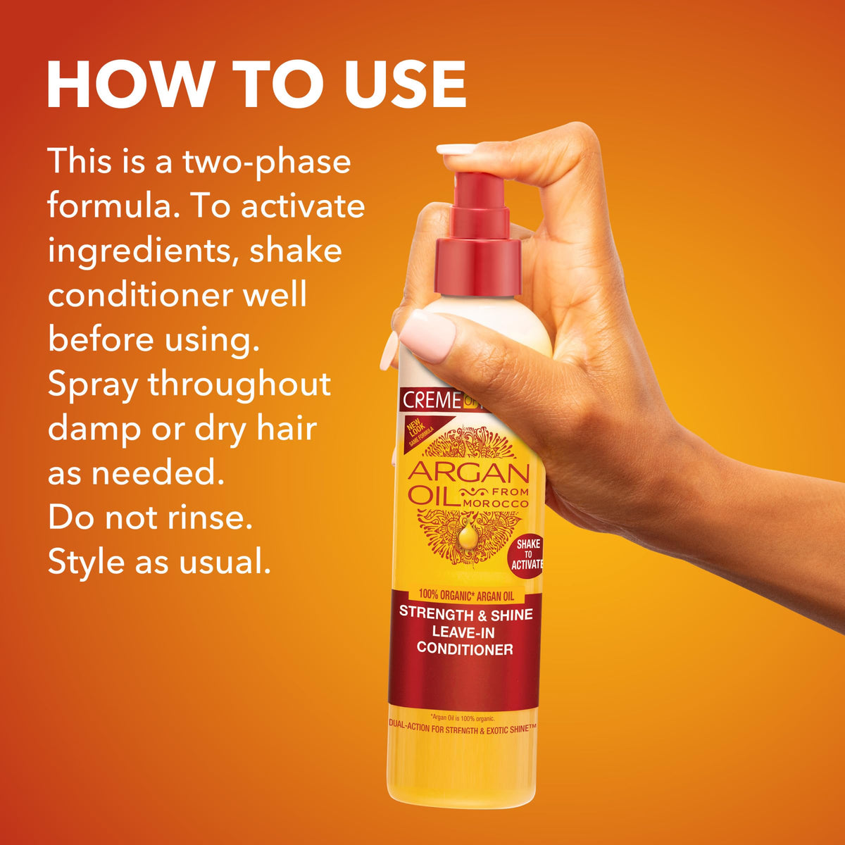 Argan Oil Leave In Conditioner, 8.45 fl oz J8964