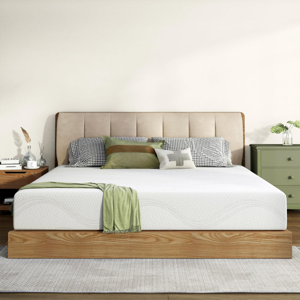 6 Inch Green Tea Gel Memory Foam Mattress Z108
