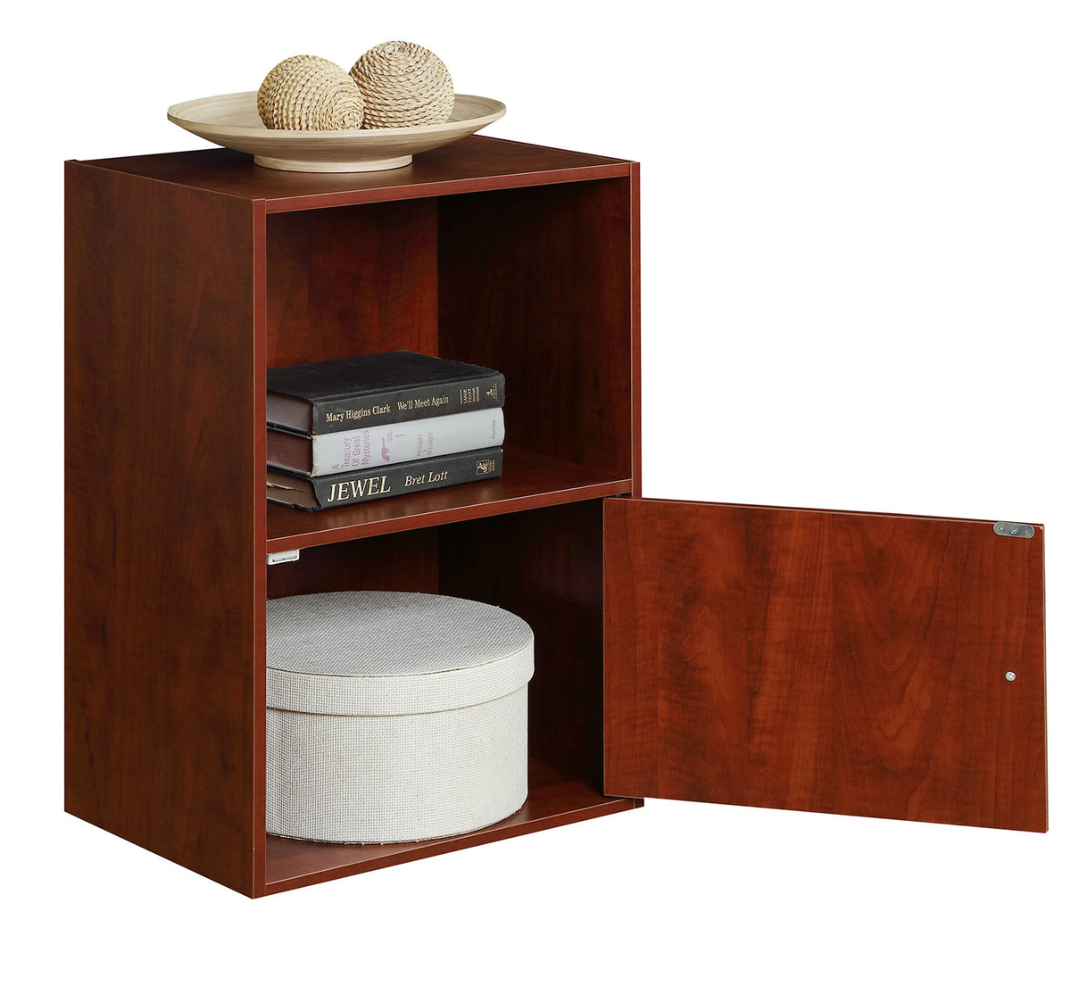 Cherry 1-Door Storage Cabinet F101419