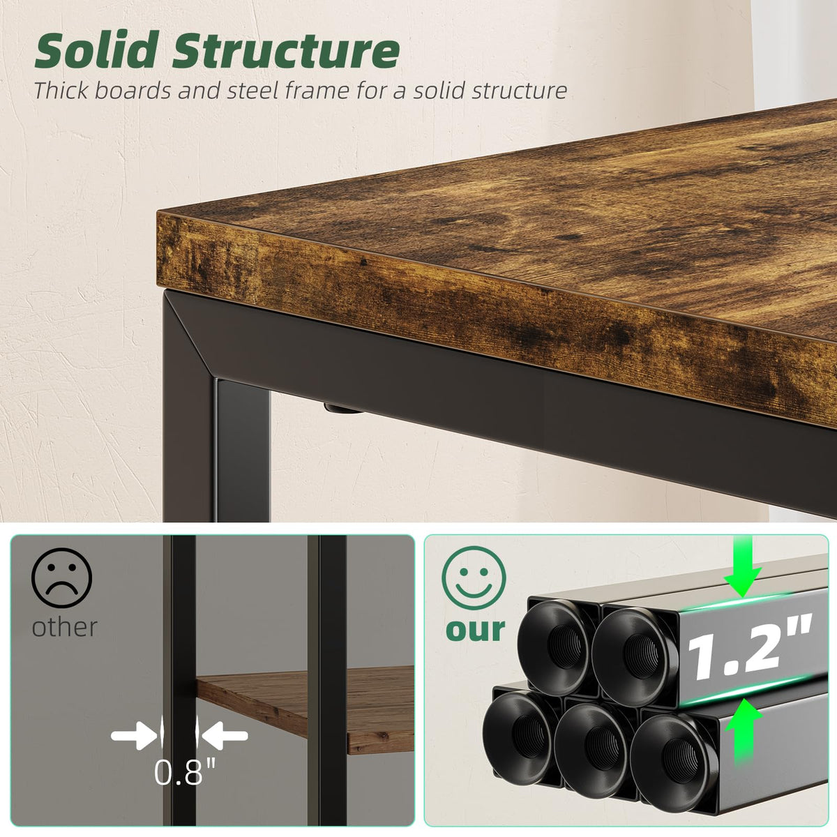 3 Tiers Shelf Side Table N98690