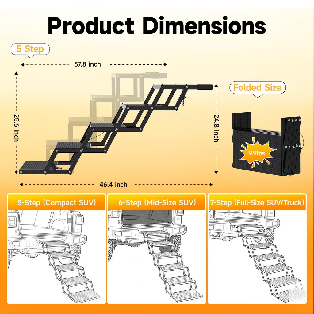 Foldable Dog Stairs H74710