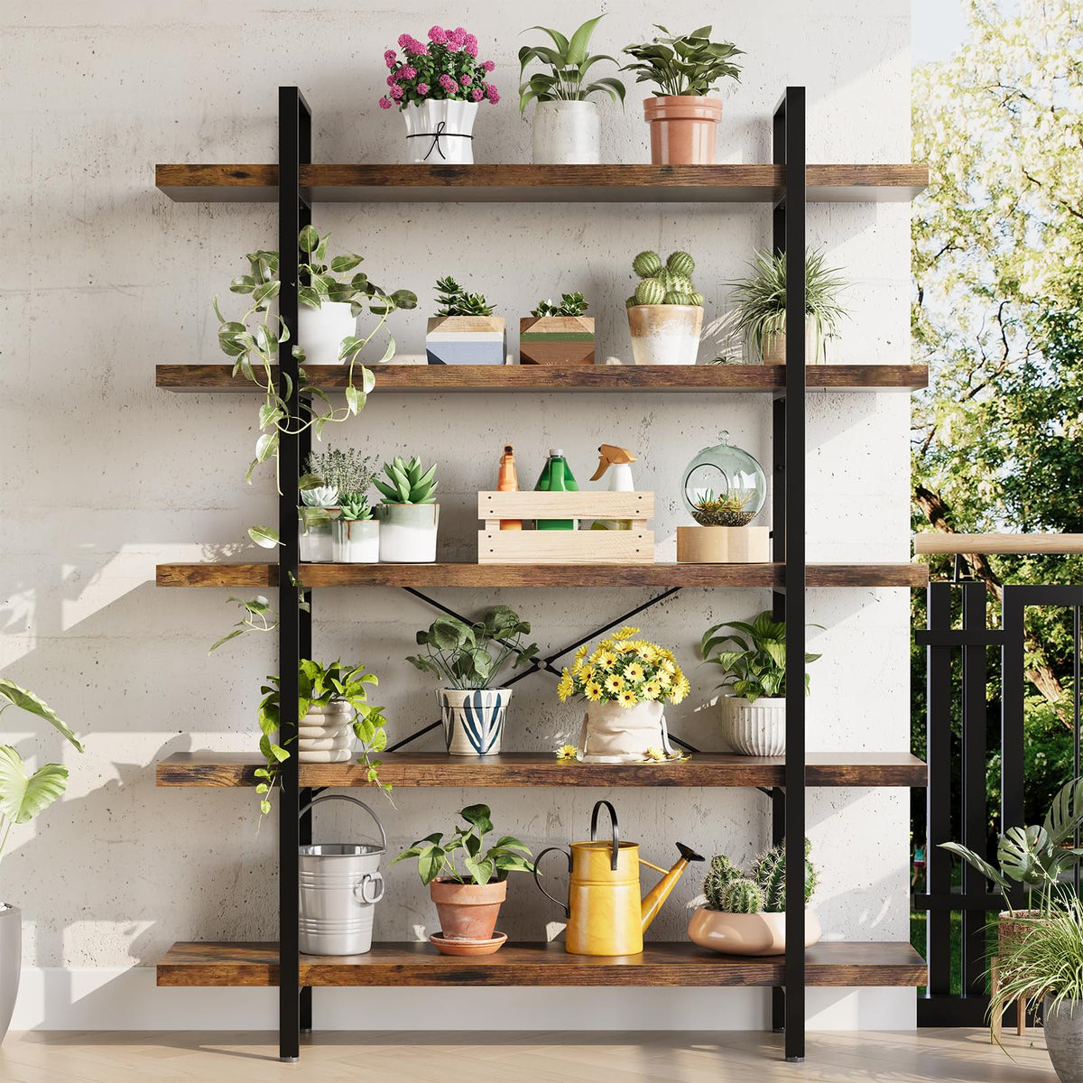 Heavy Duty 5 Tier Industrial Bookcase L564971