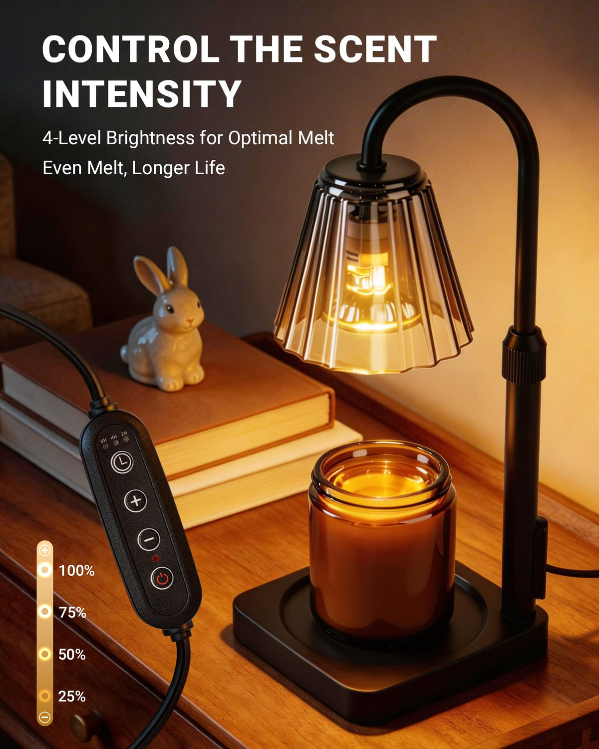 Candle Warmer Lamp with Timer T8637