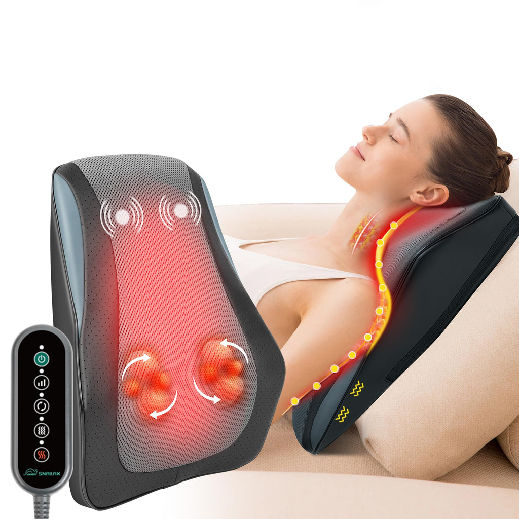 4D Shiatsu Neck Massage Pillow with Heat I775